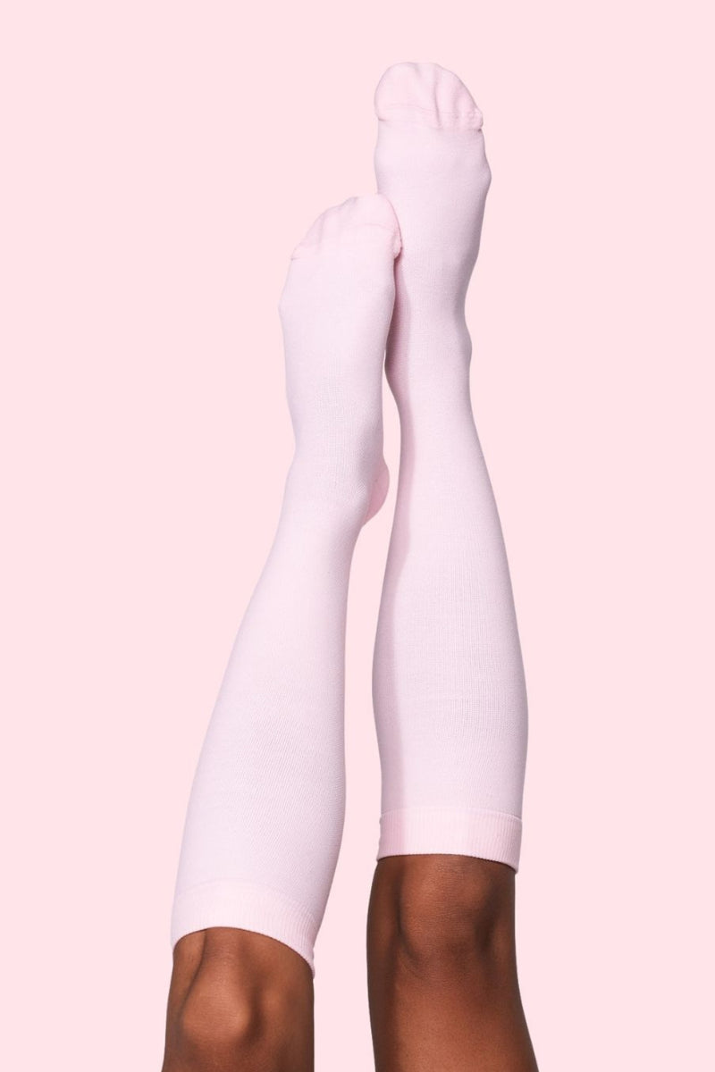 Baby Pink Moisture-Wicking Compression Socks | Dr. Woof Apparel