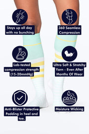 Merryl Stripe Compression Socks