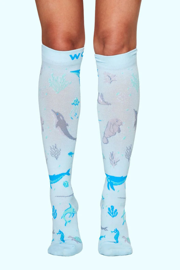 Under the Sea Bamboo Compression Socks