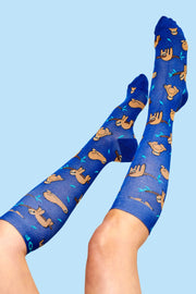 Sloth Bamboo Compression Socks