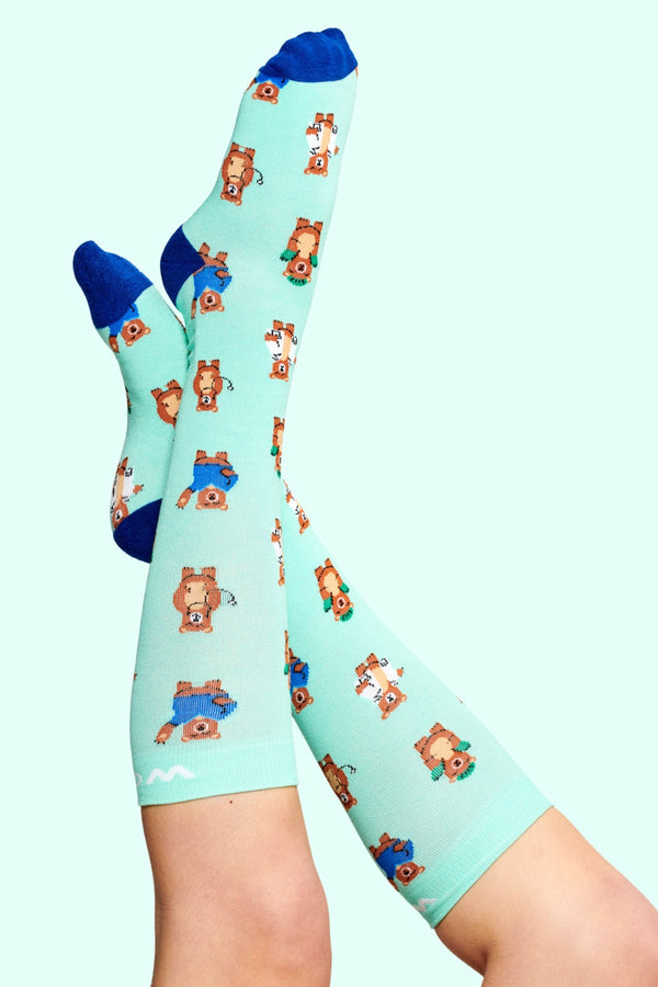 Bear Care Bamboo Compression Socks