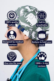 Safari Scrub Cap