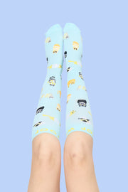 Cool Cats Bamboo Compression Socks