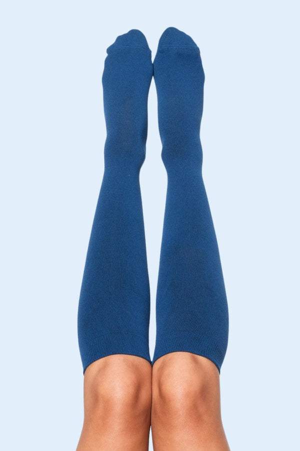 Caribbean Blue Compression Socks