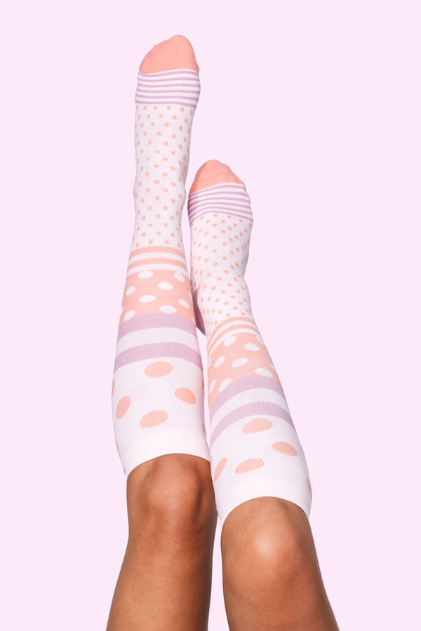 Spotty Spice Compression Socks