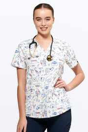 The Vet Life - Women's Scrub Top