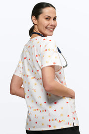 Everything Is Going To Be Okay Women's 3-Pocket Scrub Top