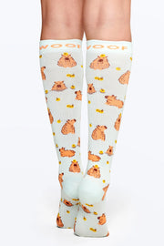 Capybara Bamboo Compression Socks