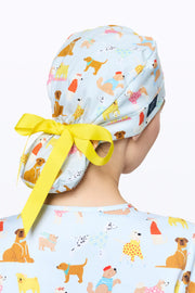 Parisian Pups Scrub Cap