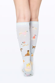 Parisian Pups Bamboo Compression Socks