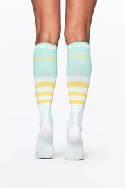 Merryl Stripe Bamboo Compression Socks