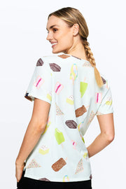 Aussie Treats Women's 3-Pocket Scrub Top