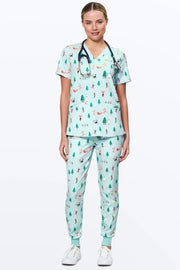 Ho Ho Hospital - Women's Scrub Top