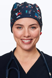 Christmas Healthcare Scrub Cap