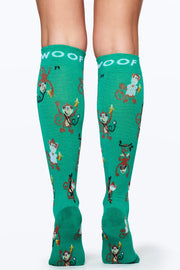 Monkeying Around Bamboo Compression Socks