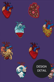 15 Hearts Scrunchie by Sarai Llamas