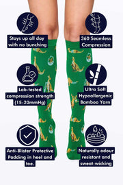 Kangaroo Hospital Bamboo Compression Socks