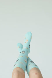 Cool Cats Bamboo Compression Socks