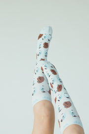 I'm Just a Baby Penguin Bamboo Compression Socks