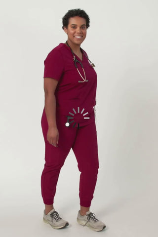 Health care workers say they are being told to stop wearing jogger scrubs